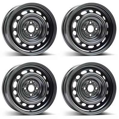4 Alcar Stahlfelgen 5.5Jx15 Zoll ET40 4x100 Für MAZDA 2 4er Satz
