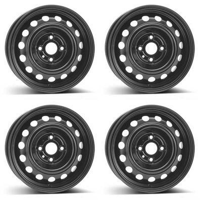 4 Alcar Stahlfelgen 5.5Jx14 Zoll ET46 4x100 Für KIA Rio 4er Satz