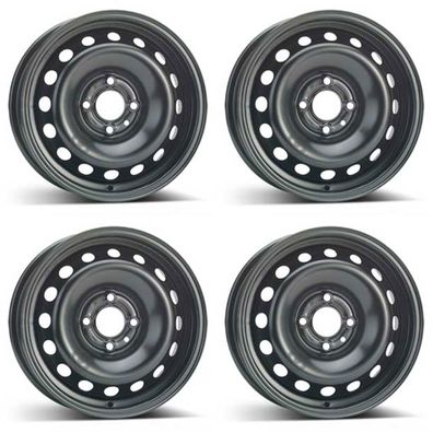 4 Alcar Stahlfelgen 5.5Jx14 Zoll ET29 4x100 Für Renault Twingo 4er Satz