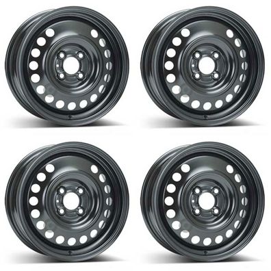 4 Alcar Stahlfelgen 5.5Jx15 Zoll ET40 4x100 Für NISSAN Note 4er Satz