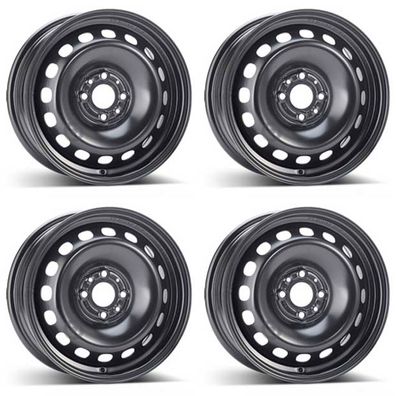 4 Alcar Stahlfelgen 6.0Jx15 Zoll ET35 4x98 Für FIAT Panda 4er Satz