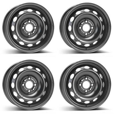 4 Alcar Stahlfelgen 5.5Jx14 Zoll ET35 4x98 Für FORD Ka 4er Satz