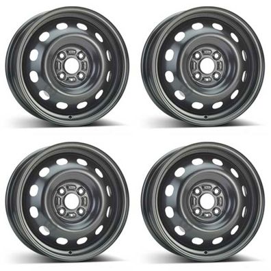 4 Alcar Stahlfelgen 5.5Jx15 Zoll ET50 4x100 Für SUZUKI Splash 4er Satz