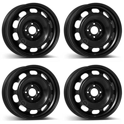 4 Alcar Stahlfelgen 6.5Jx16 Zoll ET32 4x108 Für Citroen C4 4er Satz