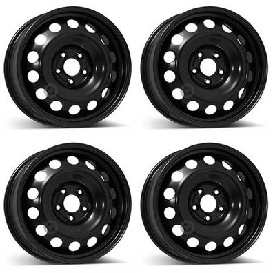 4 Alcar Stahlfelgen 6.5Jx16 Zoll ET47 5x108 Für OPEL Combo 4er Satz