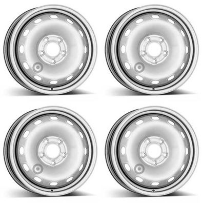 4 Alcar Stahlfelgen 6.0Jx16 Zoll ET50 5x114.3 Für FIAT Talento 4er Satz