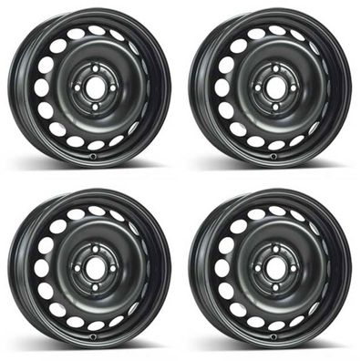 4 Alcar Stahlfelgen 4.5Jx15 Zoll ET35 4x100 Für Citroen C1 4er Satz