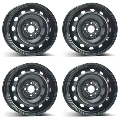 4 Alcar Stahlfelgen 6.0Jx15 Zoll ET44 4x98 Für FIAT Fiorino/Fiorino Van Linea Qubo