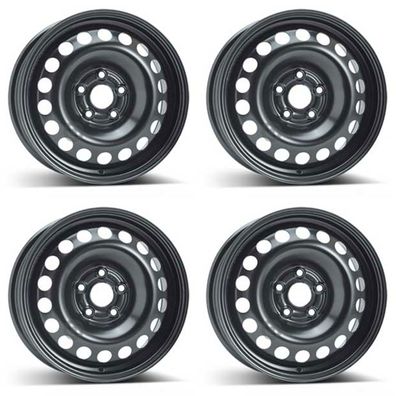 4 Alcar Stahlfelgen 6.0Jx15 Zoll ET39 5x105 Für Chevrolet Aveo 4er Satz