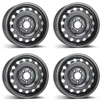4 Alcar Stahlfelgen 6.5Jx16 Zoll ET48 5x114.3 Für KIA Carens 4er Satz