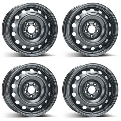 4 Alcar Stahlfelgen 7.0Jx16 Zoll ET42 5x108 Für Peugeot Expert 4er Satz
