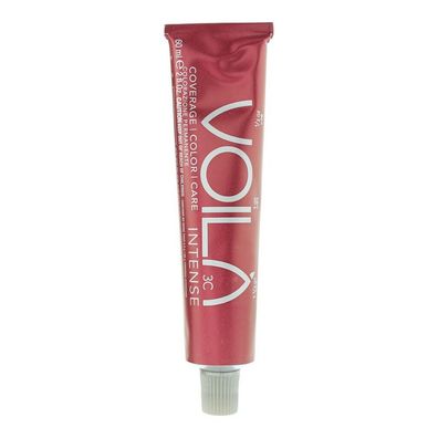 Voila 3C Intense, permanente Haarfarbe, 7,44 Mittelintensives Kupferblond, 60 ml