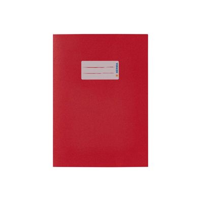 HERMA Heftumschlag glatt rot Papier DIN A5