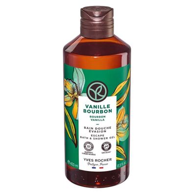 Yves Rocher, Vanille Bourbon, Reinigendes Duschgel, alle Hauttypen, 400 ml