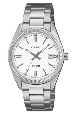 Casio Quarzuhr für Damen und Herren Weiß UTP-1302PD-7AVEF