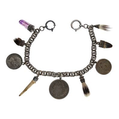 Charivari Kette mit Anhänger echt Silber Second Hand 25326656 getragen wie neu