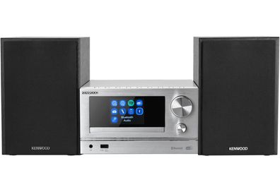 JVC Kenwood M-7000S - Home-Audio-Minisystem - Silber - 1 Disks - 30 W - 2-Wege - 6 O