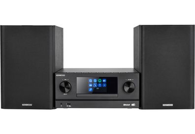 JVC Kenwood Electronics M-9000S-B, Heim-Audio-Mikrosystem, Schwarz, 50 W, 2-Wege, 6