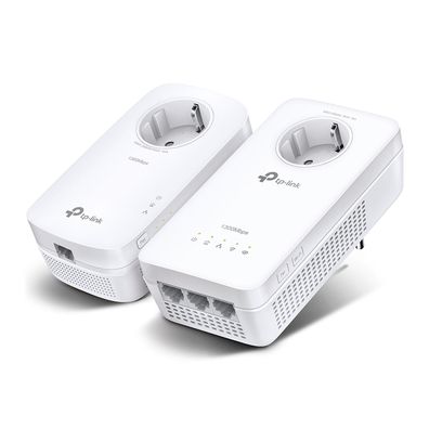 TP-LINK TL-WPA1300P KIT V4 - Wi-Fi Kit - Powerline Adapterkit 3-Port-Switch - 1... ->