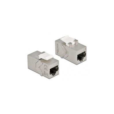 DELOCK Keystone Modul RJ45 Buchse zu RJ45 Buchse Cat.6A