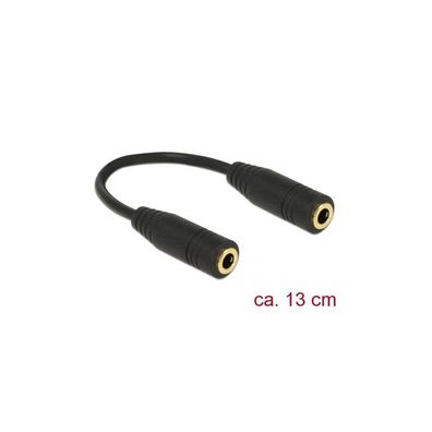 Delock DELOCK Adapter Audio Klinke 3.5mm 4Pin-Bu > Bu 0.13m