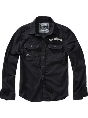 Brandit Men Hemd Motörhead Vintage Shirt Black