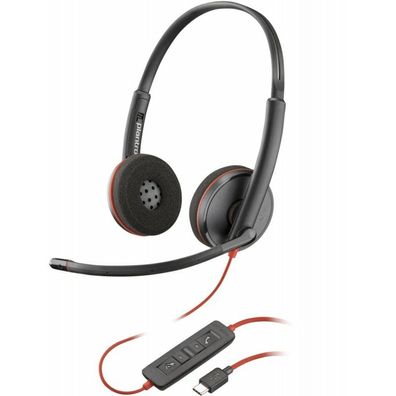 HP Poly Blackwire 3220 kabelgebunden USB-A/C schwarz Bulk
