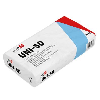 AKURIT Universal Sockel Dicht UNI-SD 25kg - eine langlebige und einfache