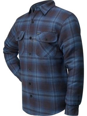 Lucky 13 Hemd Shocker Lined Flannel Blue/Black