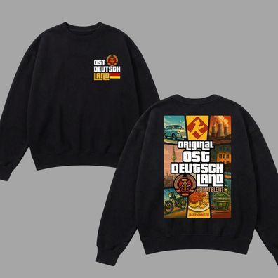 Ostdeutschland Original Heimat Bleibt Sweatshirt Hoodie - Ostalgie Fan