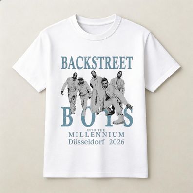 Backstreet Boys T-Shirt Hoodie Sweatshirt - Into the Millennium Tour Düsseldorf 2026