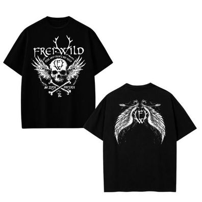 Frei. Wild Aus jedem Finstern Tal T-Shirt Hoodie Sweatshirt - Herren Damen Fan