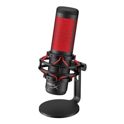 HyperX QuadCast - Mikrofon - USB - Rot & Schwarz