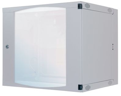 Intellinet Network Cabinet, Wall Mount (Double Section Hinged Swing Out), 9U, Usable