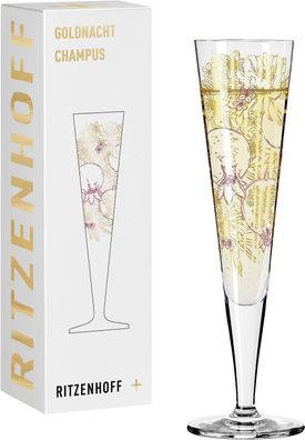 Ritzenhoff Flûte à champagne 200 ml série Goldnacht Nr.31