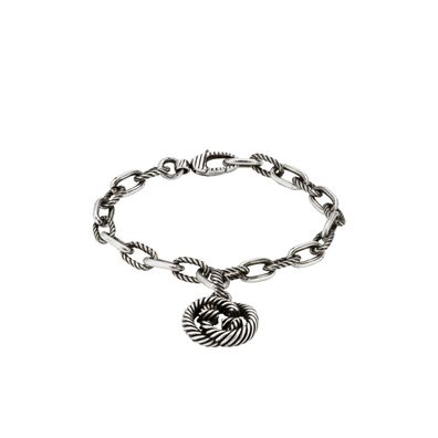 Gucci - YBA607158001 - 925er Sterlingsilber - Ineinandergreifendes G-Groumette-Armban