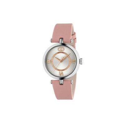 Gucci – YA167506 – Modell 2000 30-mm-Edelstahlgehäuse; Silbernes guillochiertes Ziffe