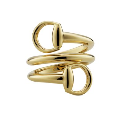 Gucci - YBC837799001 - Horsebit-Ring aus Gelbgold
