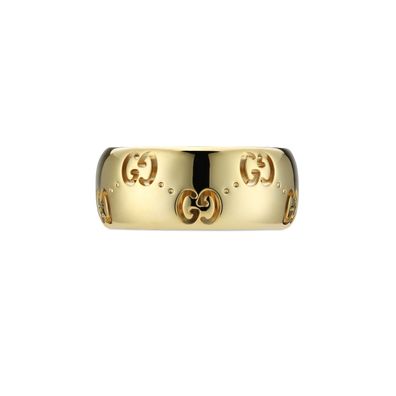 Gucci - YBC804329001 - Icon-Ring aus 18-karätigem Gelbgold