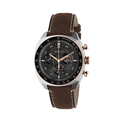 Gucci - YA142335 - Gucci Ineinandergreifendes 41-mm-Edelstahlgehäuse
ROSA Vergoldete