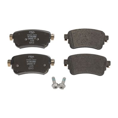 Bremsbeläge hinten PSA OE(1673603880) 1673603880