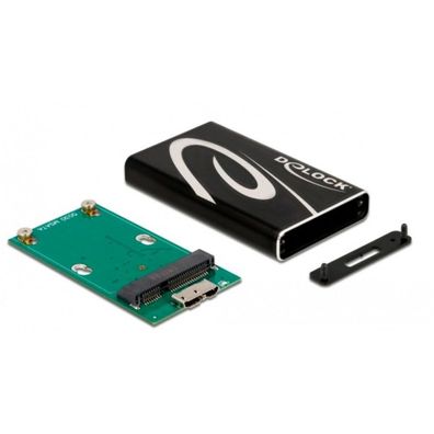 Delock DELOCK Externes Gehäuse SuperSpeed USB für mSATA SSD