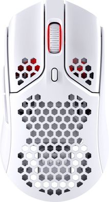 HP HyperX Pulsefire Haste wireless white gaming mouse