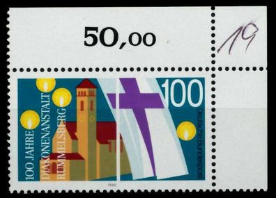 BRD 1990 Nr 1467 postfrisch ECKE-ORE X8F7AF6