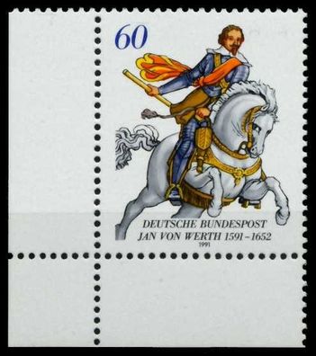 BRD 1991 Nr 1504 postfrisch ECKE-ULI X8F7BEA