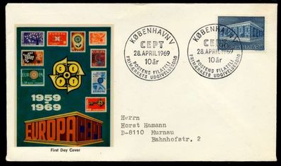 Dänemark Nr 479 BRIEF FDC X90B4CE