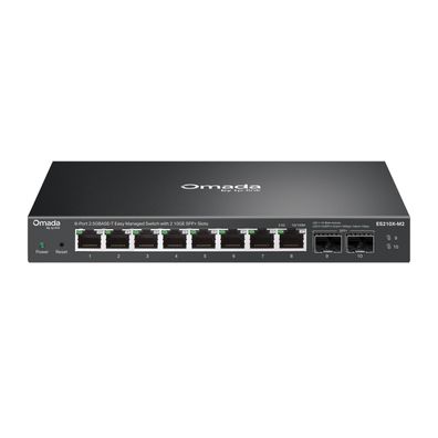 TP-LINK ES210X-M2, Managed, 2.5G Ethernet (100/1000/2500), Rack-Einbau, Desktop-/Wand