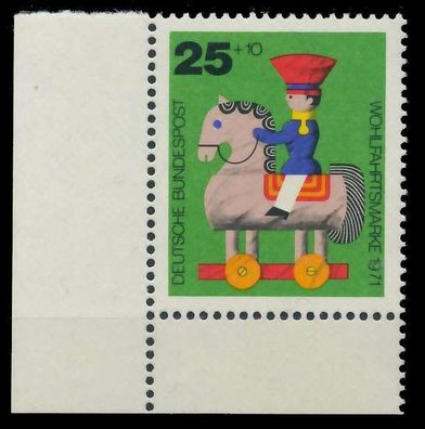 BRD 1971 Nr 706 postfrisch ECKE-ULI X8556F6