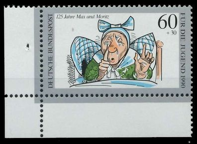 BRD 1990 Nr 1455 postfrisch ECKE-ULI X85BEDA