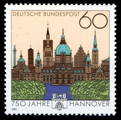 BRD 1991 Nr 1491 postfrisch S763172